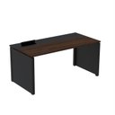 Ver imagem 1 de Plataforma Simples 130x792 PSCPP130/792/1 Pessoa 130cm Industrial Noce Naturalle e Branco Marrom/Marromle