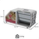 Ver imagem 3 de Amassadeira Braesi Semi Rápida Mistura e Sova Massa 3 Kg 220v Ali-03 G2 B18578