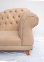 Ver imagem 3 de Sofá Chesterfield Elisabeth Divã 1,60m- Veludo Nude / decoração, sala, consultório, psicólogo