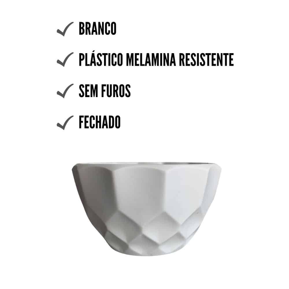 Vaso Decorativo Cachepot Geométrico Pequeno (sem Plantas) - 3