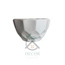 Ver imagem 2 de Vaso Decorativo Cachepot Geométrico Pequeno (sem Plantas)