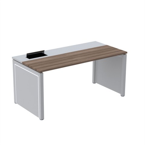 Plataforma Simples 130x792 PSCPP130/792/1 Pessoa 130cm Industrial Marrom e Cinza