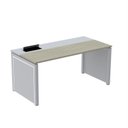 Ver imagem 1 de Plataforma Simples 130x792 PSCPP130/792/1 Pessoa 130cm Industrial Nogueira Casablanca e Cinza Bege