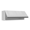 Ver imagem 4 de Armário de Cozinha Aéreo 100% MDF 70 cm 1 Porta Basculante Frente Branco Brilho Acordes Madesa