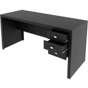 Ver imagem 2 de Mesa para Escritório Reversível 155 Cm 3 Gavetas Preto