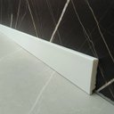 Ver imagem 3 de Rodape Poliestireno 07cm Liso 50007 Arquitech - Barra 2,4 Metros