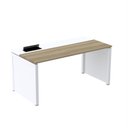 Ver imagem 1 de Plataforma Simples 150x792 PSCPP150/792/1 Pessoa 150cm Industrial Noce Naturalle e Branco Marrom/Marromle