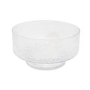 Ver imagem 1 de Vaso Centro de Mesa Decorativo em Vidro Incolor 15x28cm