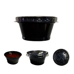 Pote Preto para Molhos 30ml 700 Unidades Amg A695 - 2