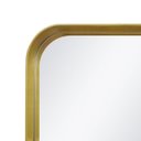 Ver imagem 2 de Espelho Decorativo Urban Dourado 50x50cm Quadrado Cantos