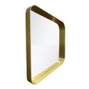 Ver imagem 5 de Espelho Decorativo Urban Dourado 50x50cm Quadrado Cantos