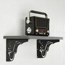 Ver imagem 2 de Mão Francesa Ornamentada Música Saxofone 20cm Preta Aço Zarg