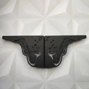 Ver imagem 5 de Mão Francesa Ornamentada Música Saxofone 20cm Preta Aço Zarg