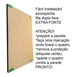 Placa Decorativa MDF Shiva Tamanho 20x27cm Modelo 2 - 3