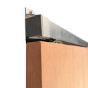 Ver imagem 4 de Porta Quadriculada de Correr 210x60 com Kit Aluminio