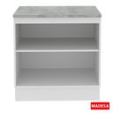 Ver imagem 3 de Balcão Glamy Branco 2 Portas Madesa