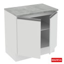 Ver imagem 2 de Balcão Glamy Branco 2 Portas Madesa