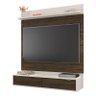 Painel para Tv Ambiente Uruguai Off White Cacau - Móveis Leão - 2