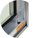 Ver imagem 4 de Janela Alumínio Confort 4F.c/Grade 100 x 120 V.Liso Anod.Brilhante Brimak