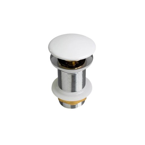 Valvula de Escoamento para Cuba de Apoio de Banheiro Pingoo.casa - Branca