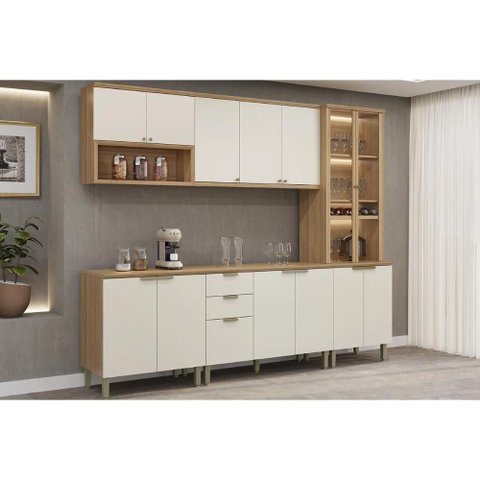 Cozinha Completa 5 Peças 13 Portas Selene CZ678 Off Linea