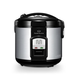Panela de Arroz 10 Xícaras de Inox, Função Manter Aquecido e Bandeja a Vapor 220v-700w Multi - Go006 - 1