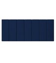 Ver imagem 1 de Cabeceira Estofada Modulada para Cama Box Casal 140cm Azul Marinho