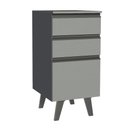 Ver imagem 2 de Balcão de Cozinha 40cm 3 Gavetas com Pés Nice Madesa