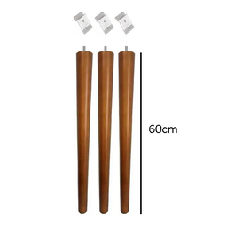 Kit 3 Pés Palito 60cm + 3 Suporte Inclinado - 2