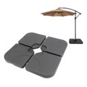 Ver imagem 3 de Base de Ombrelone contra Peso Lateral 4 Peças 60 Litros Rm Decor