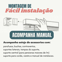Ver imagem 5 de Cortina Persiana Horizontal Evolux Premier PVC 50x60cm Cor Branca p/ Escritorio Sala Quarto Reunião