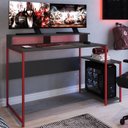 Ver imagem 2 de Mesa Para Computador Gamer RYZE 4500 Vermelho Grafite PP