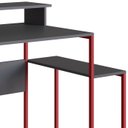 Ver imagem 5 de Mesa Para Computador Gamer RYZE 4500 Vermelho Grafite PP
