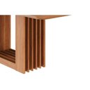 Ver imagem 6 de Mesa de Sala Jantar Ariela C/ Tampo Madeirado 210x100cm Cinamomo - Cimol