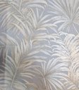 Ver imagem 1 de Papel de Parede Poet Chart 5 Natureza Folhas Cinza Dourado