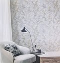 Ver imagem 3 de Papel de Parede Poet Chart 5 Natureza Folhas Cinza Dourado