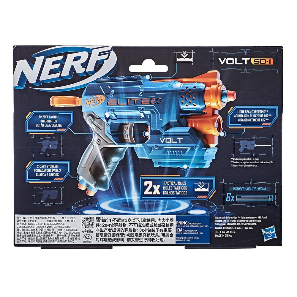 Lança Dardos Nerf Elite Volt - 3