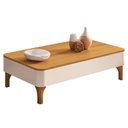 Ver imagem 2 de Mesa de Centro Liz Off White Cinamomo - Hb Móveis