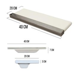 Cascata de Piscina 40cm de Embutir com Iluminação Led RGB e Controlador WiFi - 2