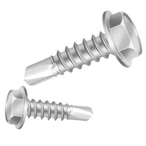 Parafuso Brocante Sextavado Flangeado 6,3 X 19mm - 1700pçs