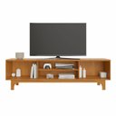 Ver imagem 4 de Rack para TV até 70 Polegadas Ripado MDF 200cm Cinamomo