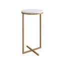 Ver imagem 2 de Mesa Lateral Alta 56 x 30cm Volpi Branco