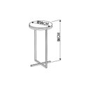 Ver imagem 3 de Mesa Lateral Alta 56 x 30cm Volpi Branco