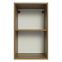 Ver imagem 5 de Armário Aéreo 40 Cm com 2 Nichos Abertos para Cozinha Madesa Lux, Glamy, Agata, Stella - Rustic