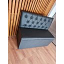 Ver imagem 2 de Poltrona Booth Capitonê 0,90cm Preta