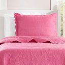 Ver imagem 3 de Kit Cobre Leito Colcha Bouti Solteiro Infantil 2 Peças Pink 100% Poliéster
