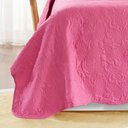 Ver imagem 4 de Kit Cobre Leito Colcha Bouti Solteiro Infantil 2 Peças Pink 100% Poliéster