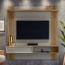 Painel para TV com Porta Kiara Amêndoa Titânio - 1
