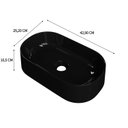 Ver imagem 4 de Cuba de Apoio para Banheiro Laila O42 Oval Compace