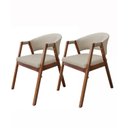 Ver imagem 2 de Kit com 2 Cadeiras para Sala de Jantar Ávila